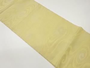 紗 流水模様織出し袋帯